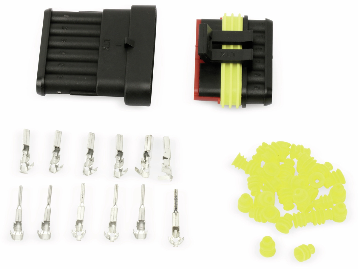 Wasserdichtes Steckverbinder-Set
