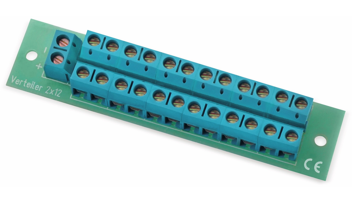Stromverteiler 2x 12-polig