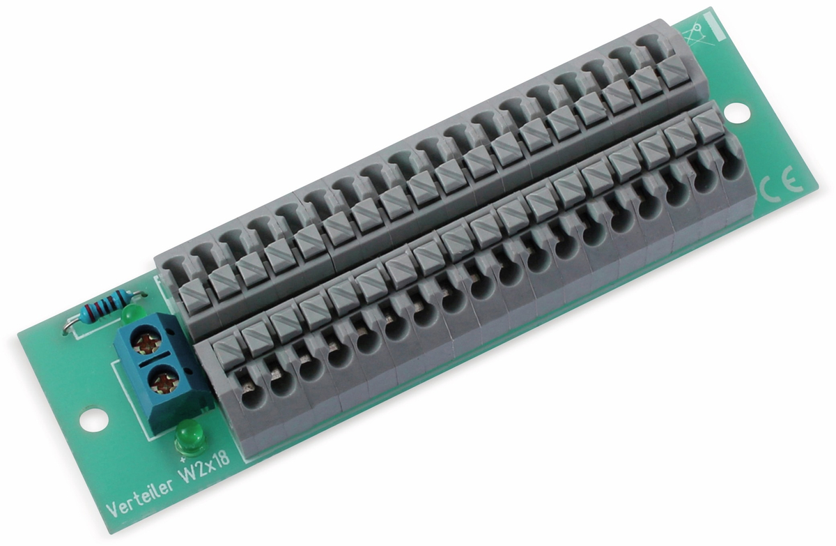 Stromverteiler 2x 18-polig