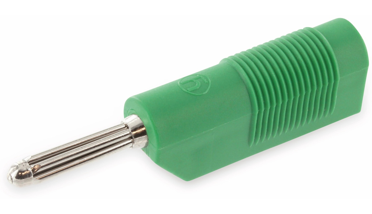 HIRSCHMANN Büschel-Stecker BSB 20 K grün