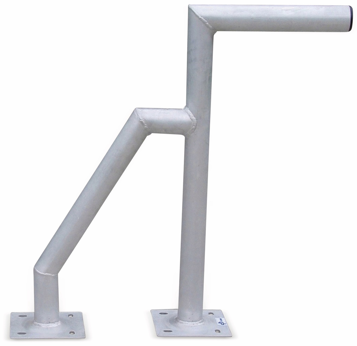 A.S. SAT Aluminium Doppelrohr-Wandhalter