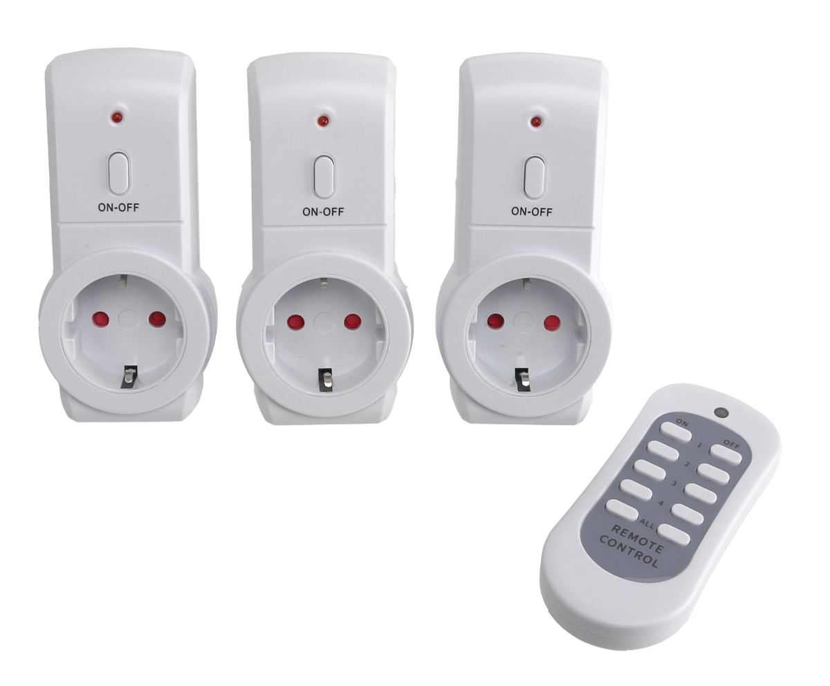 DAYHOME Funksteckdosen-Set YK02