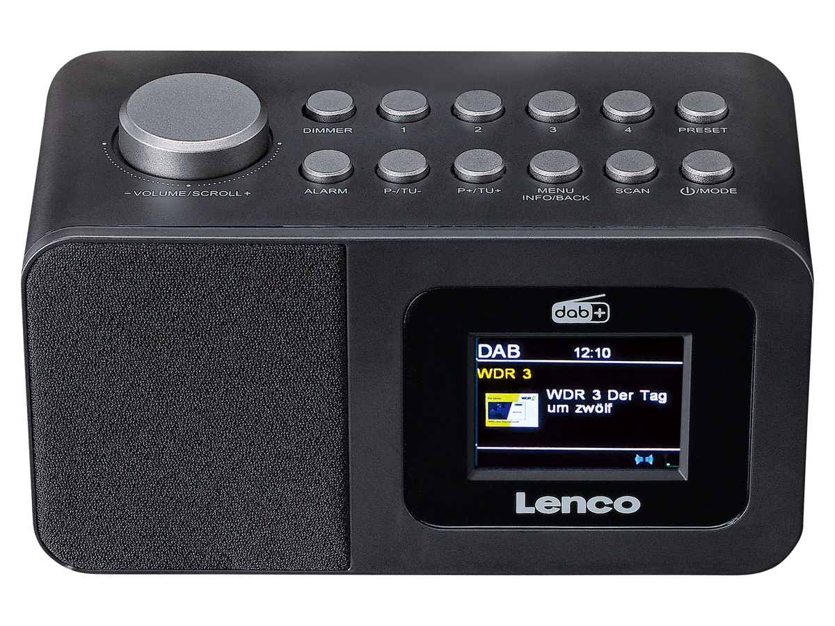 LENCO DAB+/FM Uhrenradio